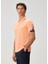 Kayısı Polo Yaka Logo Baskılı T-Shirt 5