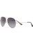 Ds 2394 C3 Gümüş Metal Unisex Güneş Gözlüğü 2