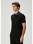 Siyah Polo Yaka T-Shirt 4