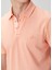 Comfort Fit Kayısı Polo Yaka T-Shirt 6