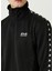 Siyah Şerit Yıldız Desenli Sweatshirt 5