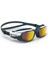 Küçük Boy Yüzücü Gözlüğü Mavi/ turuncu Aynalı Cam Koyu Petrol Mavi/ beyaz/ siyah 1