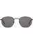 Ds 2391 C4 Mat Siyah Metal Unisex Güneş Gözlüğü 1