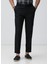 Siyah Keten Jogger Pantolon 2