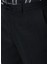 Siyah Keten Jogger Pantolon 4