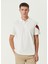 Beyaz Polo Yaka T-Shirt 1