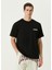 Relaxed Fit Siyah T-Shirt 1