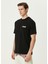 Relaxed Fit Siyah T-Shirt 3