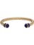 Salamander Torque Deep Cobalt & Gold Kadın Bileklik 1