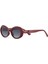 Ds 2338 C3 Oval Asetat Bordo Kadın Güneş Gözlüğü 2