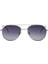 Ds 2281 C3 Metal Gümüş Unisex Güneş Gözlüğü 1