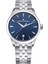 ML-751007SS002430-1 Metalik Gri Çelik Unisex Kol Saati 1