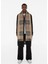 Reversible Check Kaşmir Bej Unisex Atkı 3