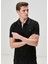 Slim Fit Siyah Polo Yaka T-Shirt 1