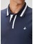 Slim Fit Lacivert Polo Yaka T-Shirt 7