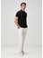 Comfort Fit Siyah Polo Yaka T-Shirt 3