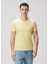 Sarı Logo Nakışlı T-Shirt 1