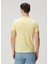Sarı Logo Nakışlı T-Shirt 4
