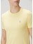 Sarı Logo Nakışlı T-Shirt 5