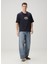 Lacivert Logolu Organik Pamuk T-Shirt 2