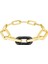 Empreinte Animale Yellow & Black 18 Ayar Altın Kaplama Kristal Unisex Bileklik 1