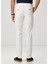 Slim Fit Krem Twill Chino Pantolon 3