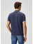 Lacivert Şerit Detaylı Polo T-Shirt 5