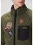 Haki Fleece Mont 5