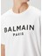 Beyaz Logo Detaylı T-Shirt 5