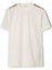 Tal Trim Beyaz Pamuklu Kısa Kollu Erkek T-Shirt 1