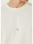 Ekru Logo Nakışlı T-Shirt 5