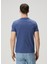 Lacivert Logo Nakışlı T-Shirt 4