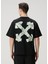 Siyah Banknot Baskılı T-Shirt 4
