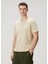 Krem Organik Pamuk T-Shirt 1