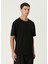Siyah Logolu Oversize T-Shirt 4