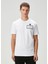 Beyaz Logo Patchli T-Shirt 1