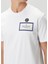Beyaz Logo Patchli T-Shirt 5