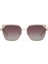 Ds 2395 C4 Cat Eye Altın Kahve Metal Kadın Güneş Gözlüğü 2