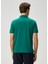 Koyu Yeşil Polo Yaka Basic T-Shirt 5