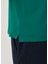 Koyu Yeşil Polo Yaka Basic T-Shirt 7