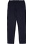 Lacivert Beli Kordonlu Keten Pantolon 6