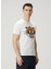 Happy Tiger Kırık Beyaz T-Shirt 3