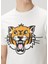 Happy Tiger Kırık Beyaz T-Shirt 5