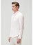 Slim Fit Pembe Gömlek 4