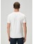Beyaz V Yaka T-Shirt 5