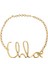 Gold Zincir Logo Detaylı Kadın Kemer 1