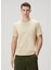 Krem Organik Pamuk T-Shirt 3