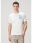 Portofino Mavi Beyaz Baskılı T-Shirt 1