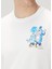 Portofino Mavi Beyaz Baskılı T-Shirt 5