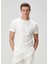 Relax Fit Kırık Beyaz T-Shirt 1
